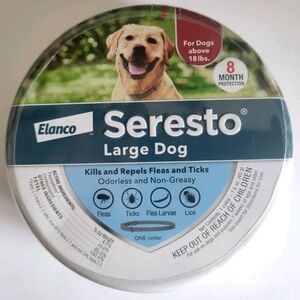 Seresto‎ Large Dog Flea & Tick Collar 8 Month Protection Over 18 lbs